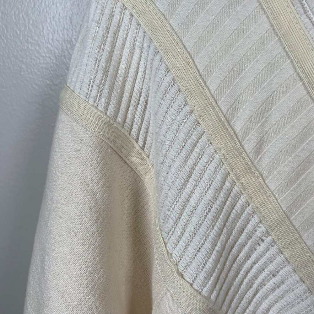 Free People FP Movement Early Riser Track Jacket in Ivory Size Medium - Picture 4 of 14